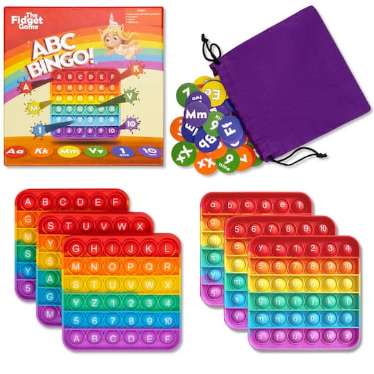 The Fidget Game ABC Bingo Set